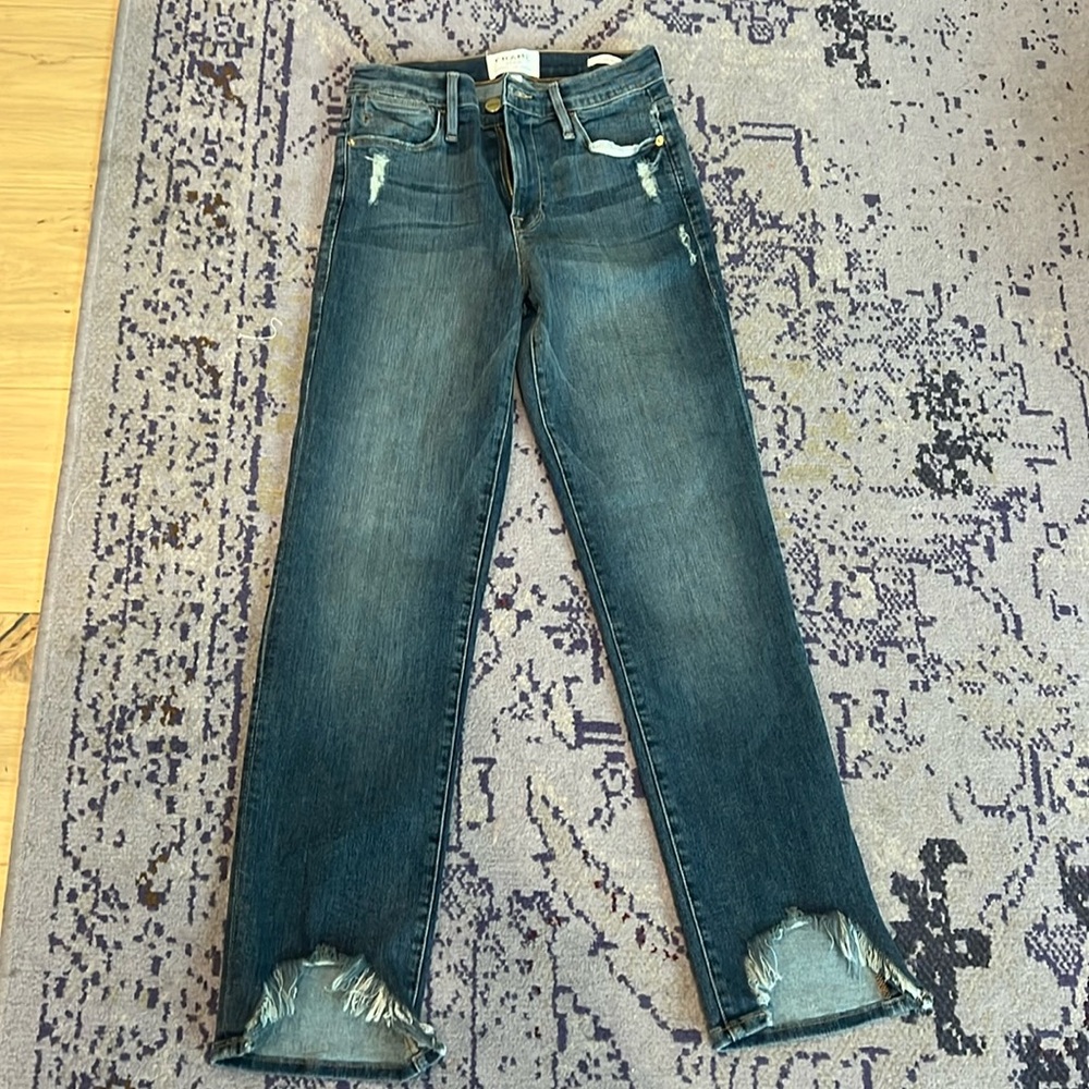 FRAME jeans 26 - le high straight